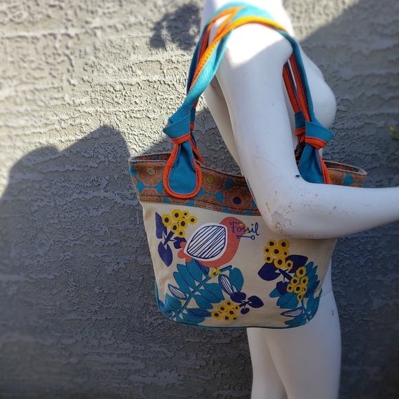 Vintage  long live Fossil Bag - Picture 10 of 11